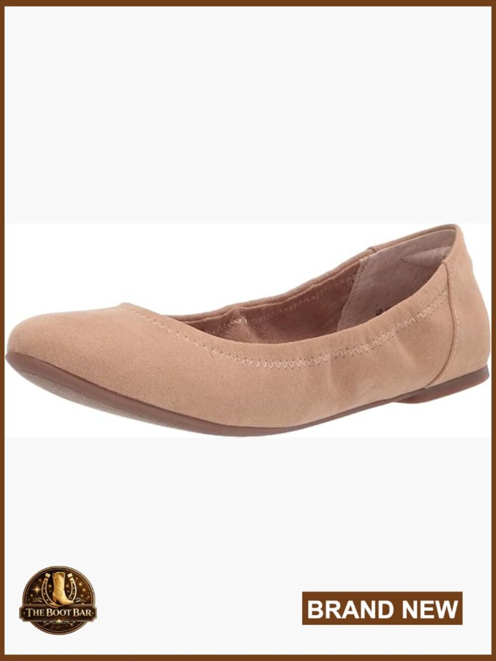 Women's Ballet Flats Slip-On Shoes Memory Foam Padded Insole Flexible Sole